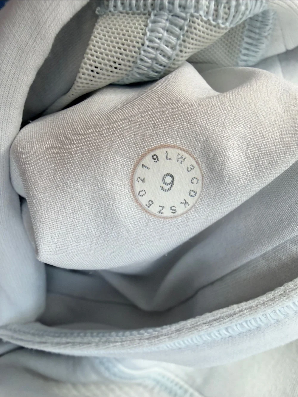 Lululemon Athletic Cropped Blue hoodie Sweatshirt Size 6